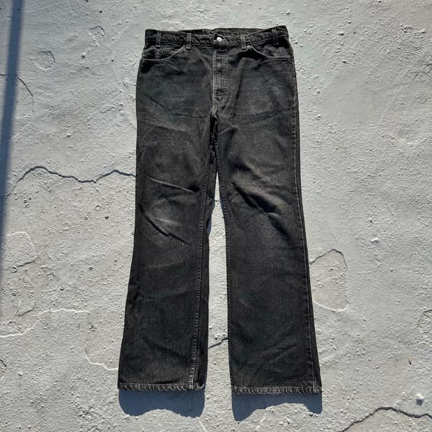 90s levi's 517 Black 빈티지 리바이스 플레어핏 40
