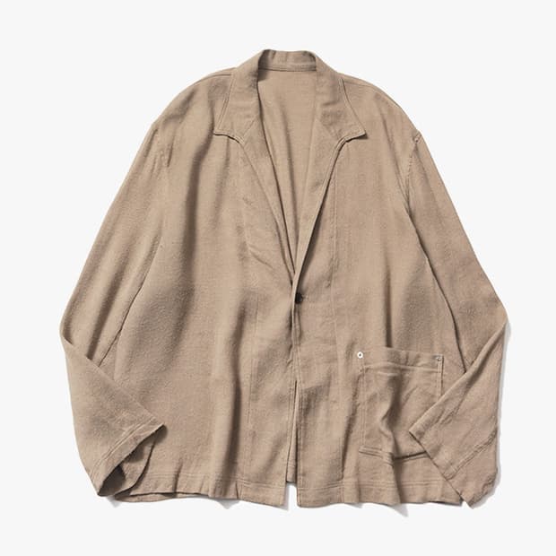 URU TOKYO - LINEN SILK TWILL JACKET