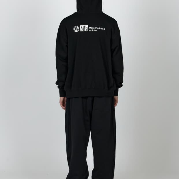 MPa HOOD ZIP UP (BLACK) S size