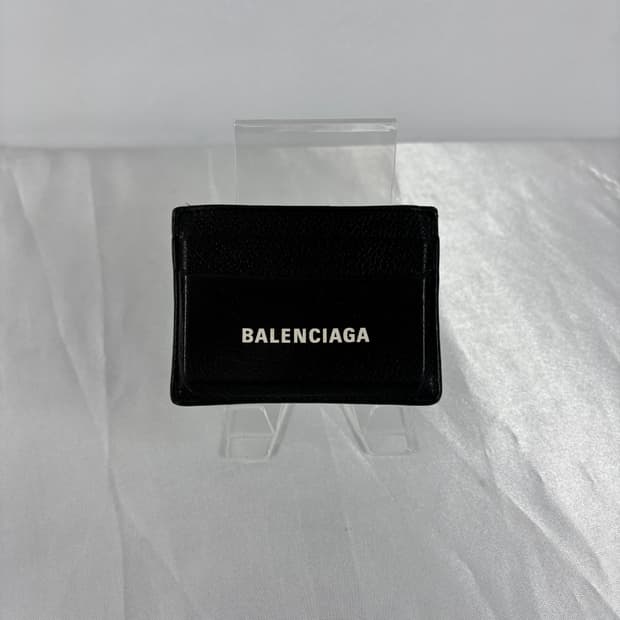 (정품)발렌시아가 캐쉬 카드지갑 블랙