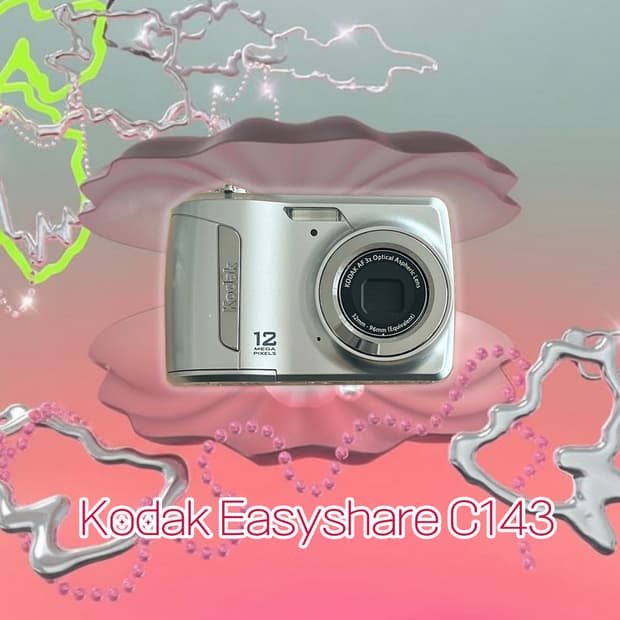 풀셋!) Kodak EasyShare 코닥 이지쉐어 C143 실버