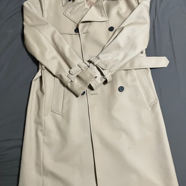 인사일런스 슬로시 울 트렌치코트