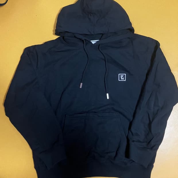 우영미 백로고 후드티 50사이즈