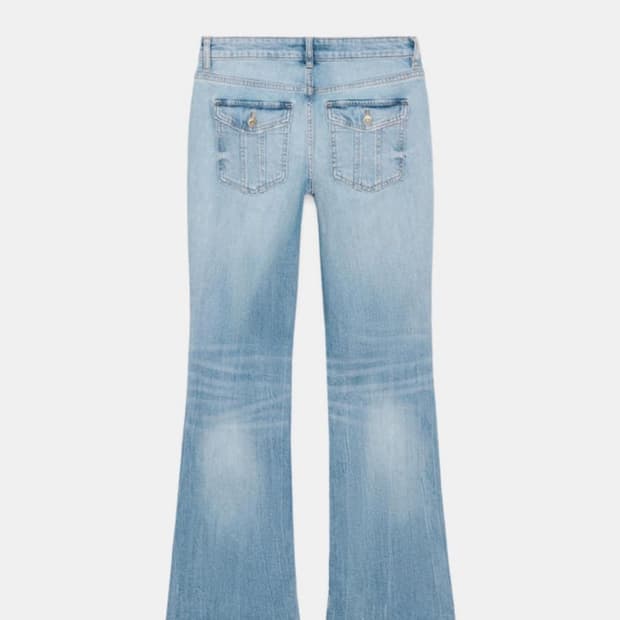 구매) 자라 TRF 로우라이즈 부츠컷 데님