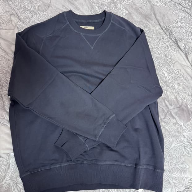 포터리 컴포트 스웻 셔츠 차콜 2 새상품