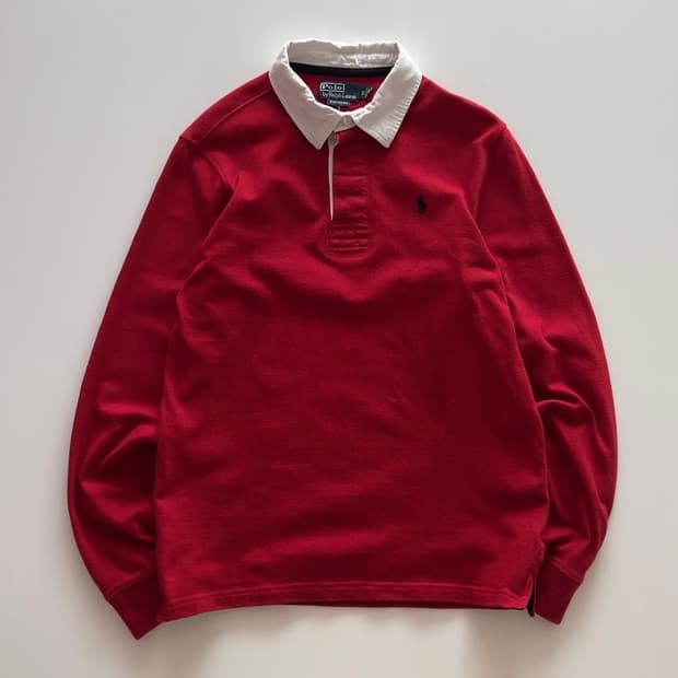 폴로 랄프로렌 레드 럭비티 M