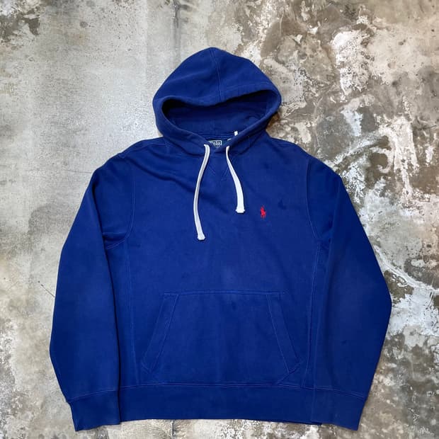 폴로랄프로렌 로얄블루 후디 