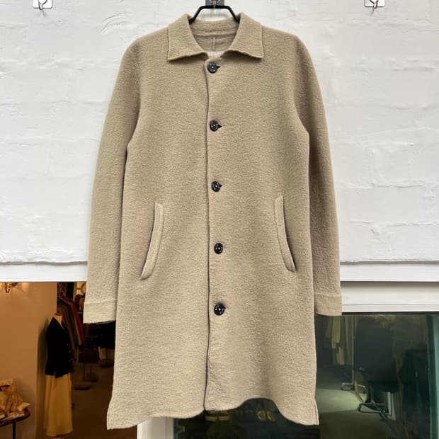 Amugrin 베이지 울 코트 2