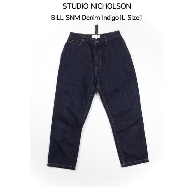 Studio nicholson 빌 SNM 데님