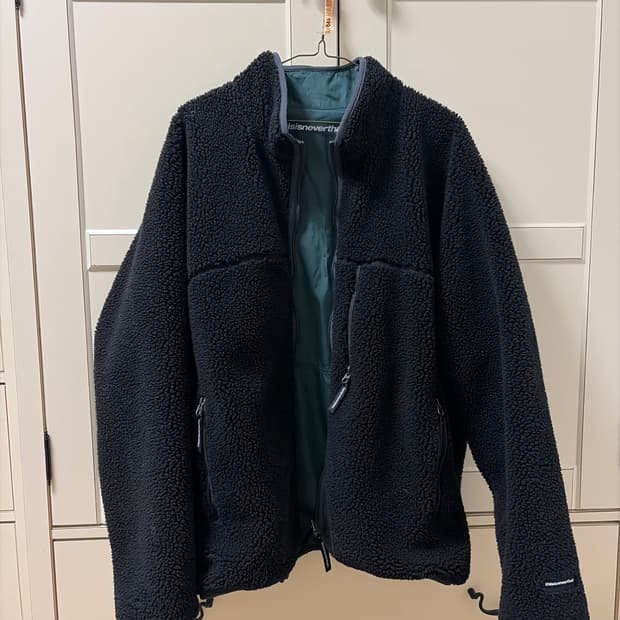 (M) 디스이즈네버댓 리버시블 보아 후리스 자켓