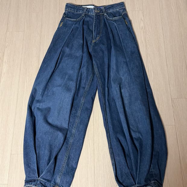 아더에러X자라 데님팬츠