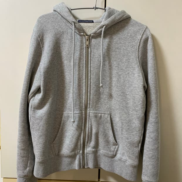 브랜디멜빌 그레이 후드집업