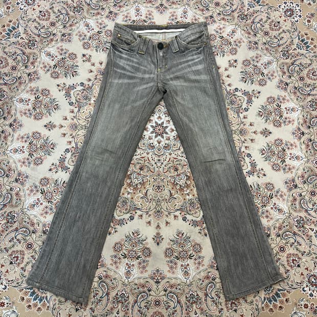 블루블루 01s 컬렉션 부츠컷 데님팬츠 바지