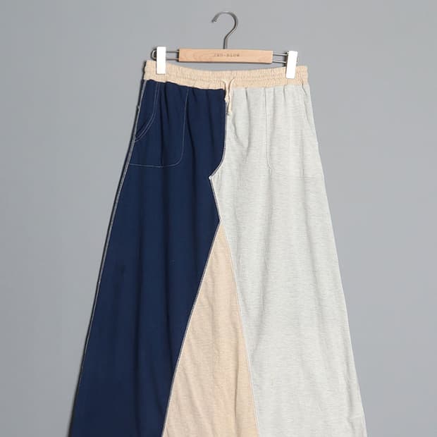 FORTUNE COOKIES 배색 Skirt (27~28