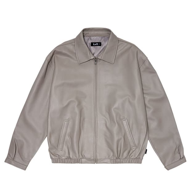 램스킨 레더 자켓 [라이트 그레이]