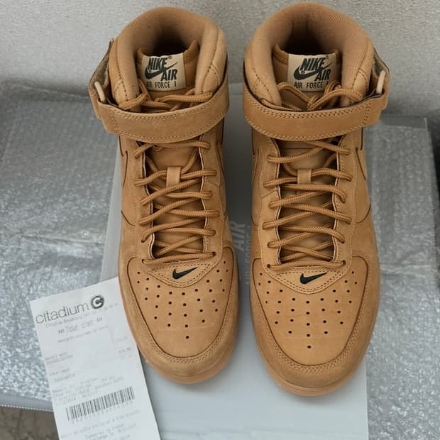 나이키 에어포스1 미드 된장 co.jp 새제품 280