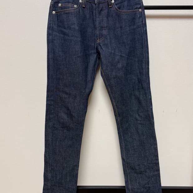 A.P.C. 일자핏 생지 데님 정품