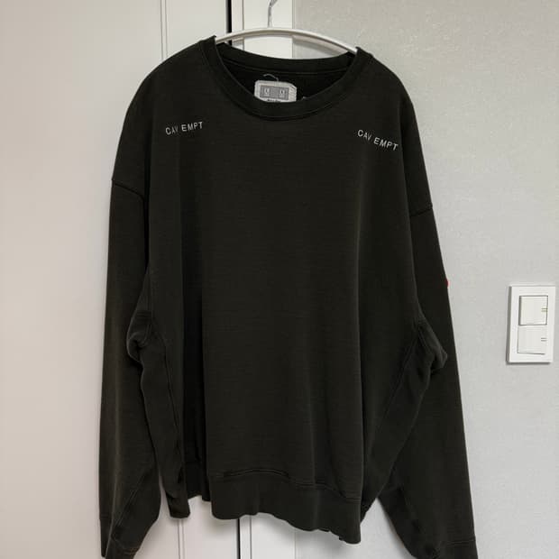 카브엠트 솔리드 크루넥 블랙 xl