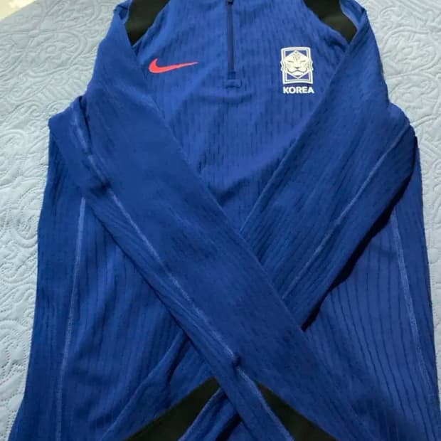 나이키 대한민국 국가태표 드릴탑 선수 지급용 adv