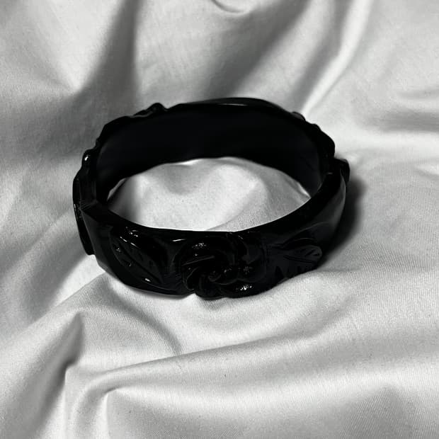 넘버나인 로즈 뱅글 블랙