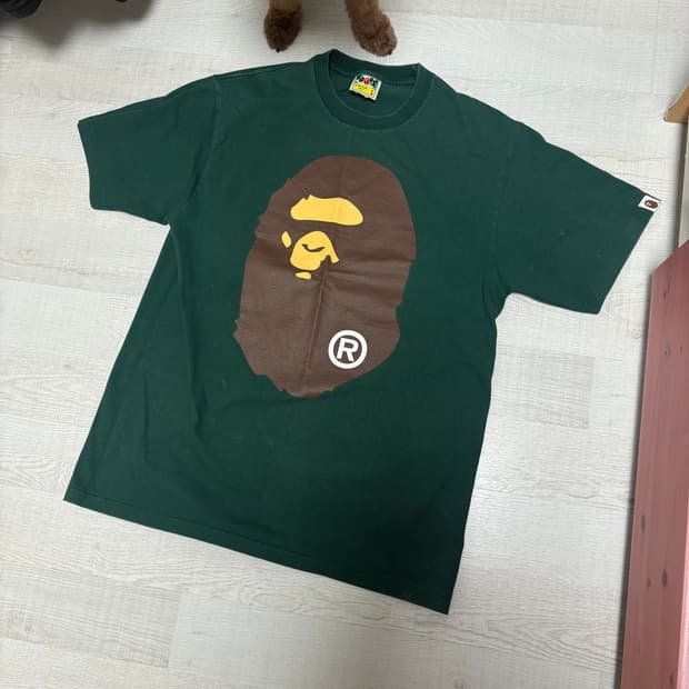 베이프 빅헤드 반팔 그린L