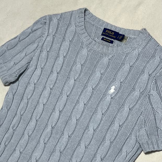 폴로랄프로렌 여성용 꽈베기 니트