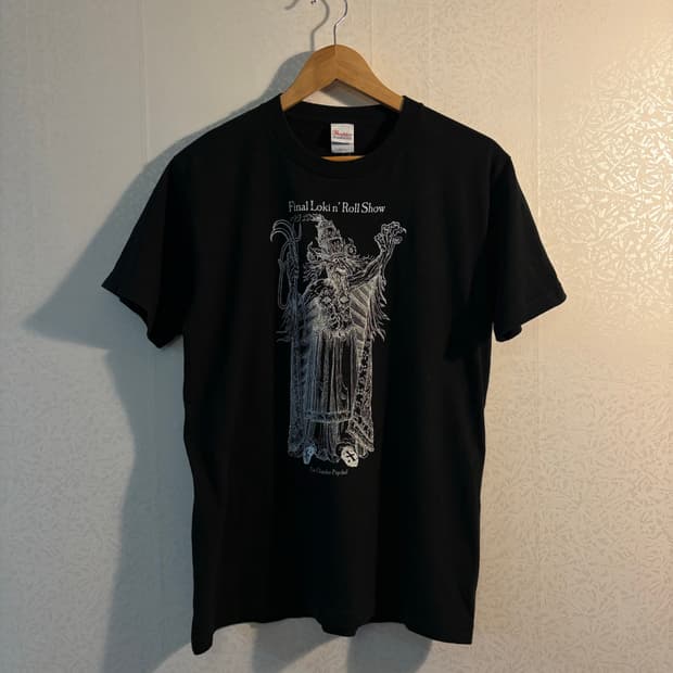 빈티지 파이널 로큰롤 그래픽 티