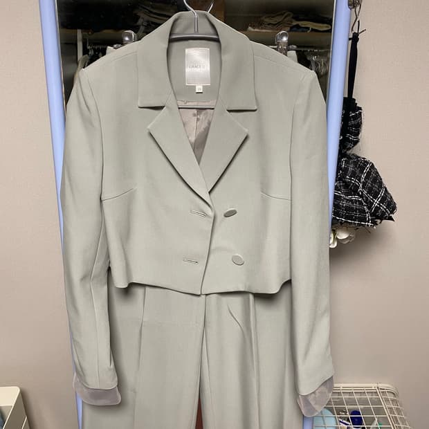 그레이스유 자켓슬랙스셋업