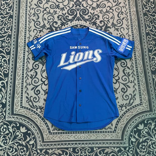 105 위팬 삼성라이온즈 왕조 어웨이 이승엽 유니폼/W2679