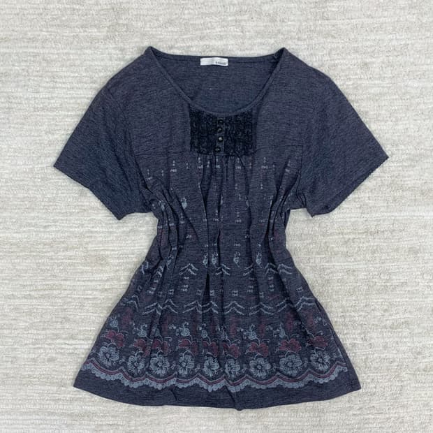  Charcoal Short Sleeve Tee 