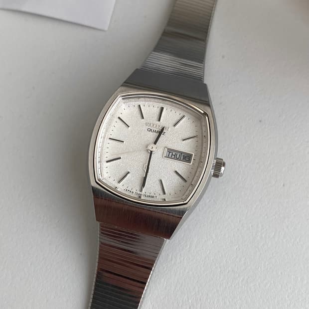 Citizen 시티즌 CQ 스노우 데이데이트 쿼츠