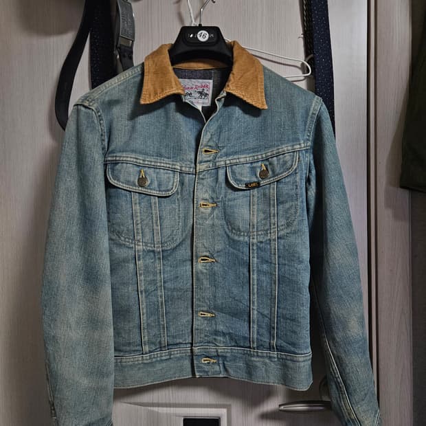 70s Lee 스톰라이더 코듀로이카라 블랭킷 자켓 