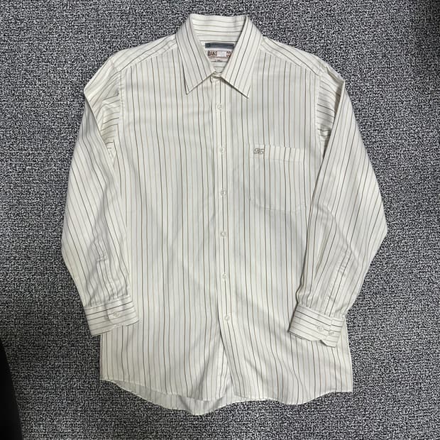 (100) 닥스 스트라이프 긴팔 셔츠