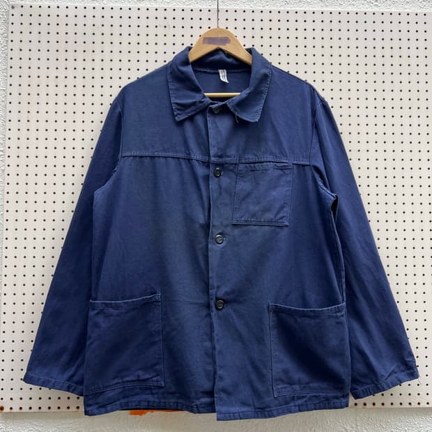 OLD EURO NAVY FRENCH WORK 빈티지프렌치워크자켓