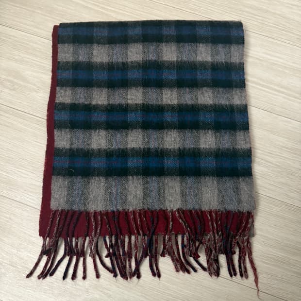 Japanese Vintage 체크 리버시블 머플러