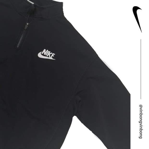 나이키 반집업 맨투맨