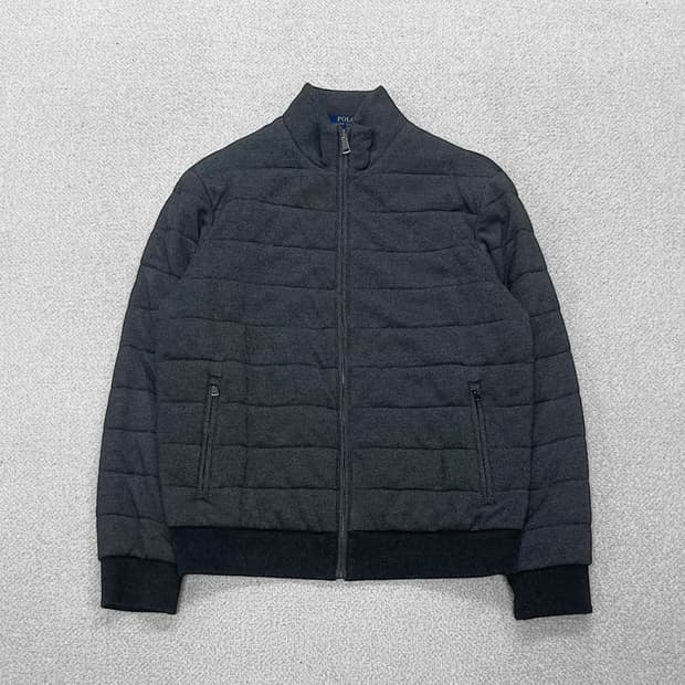 폴로 랄프로렌 포니 로고 패디드 경량 자켓 차콜