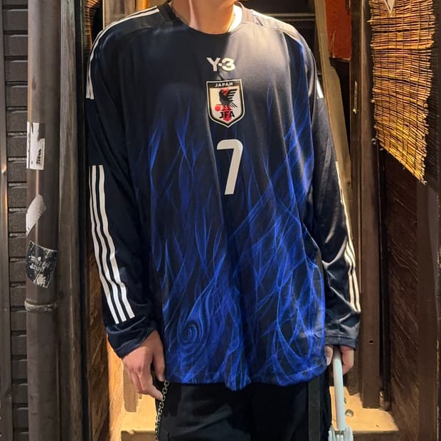 일본 국대 y-3 롱슬리브 5xl