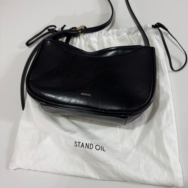 스탠드오일 보우백 미니 블랙