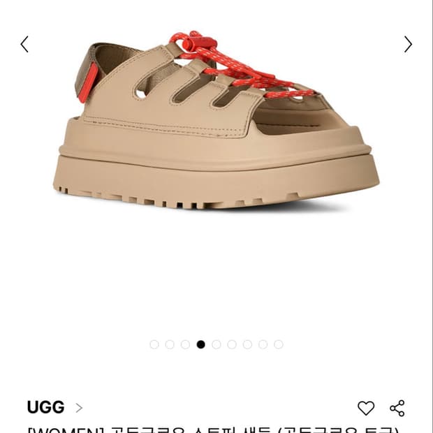UGG 골든글로우 스토퍼샌들 판매합니다