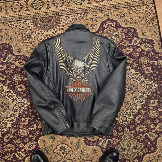 할리 데이비슨 싱글레더 싱글라이더 a2 자켓