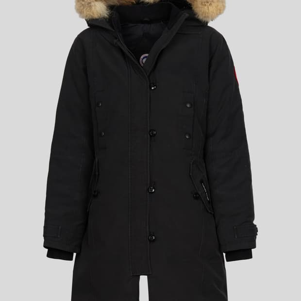 캐나다구스 여자 켄싱턴 파카 블랙 XS