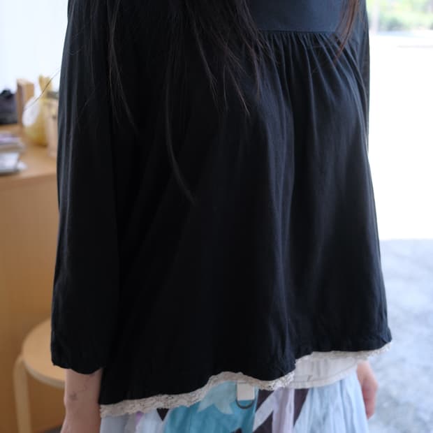 Lace transformed top