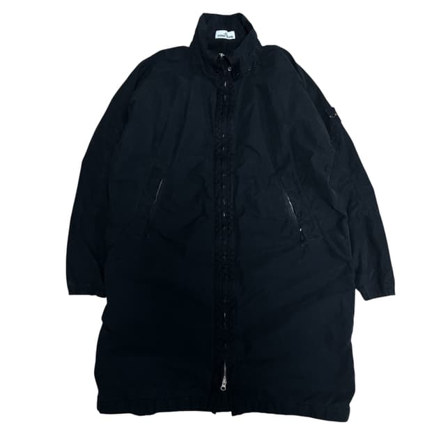 스톤아일랜드 David Light-Tc Micropile 캔버스 파카