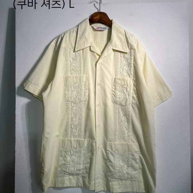 Guayabera shirts (쿠바 셔츠) L