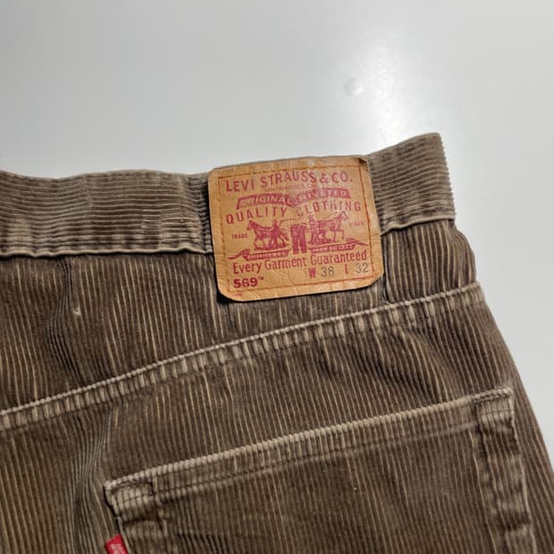 00‘s 리바이스 569 코듀로이 팬츠 