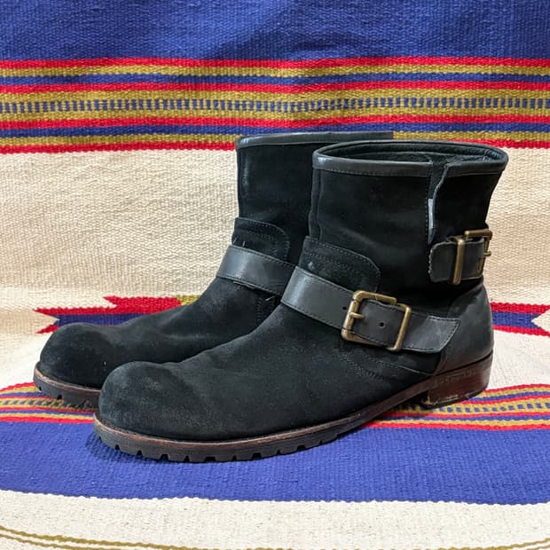Brass suade engineer boot / 스웨이드 엔지니어부츠
