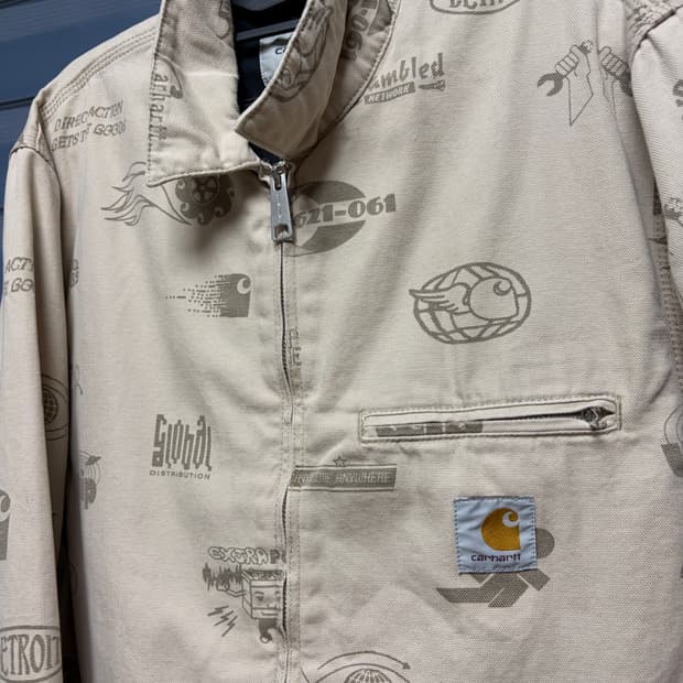 (희귀매물) 칼하트 WIP 모터시티 디트로이트 자켓 컨디션 최상