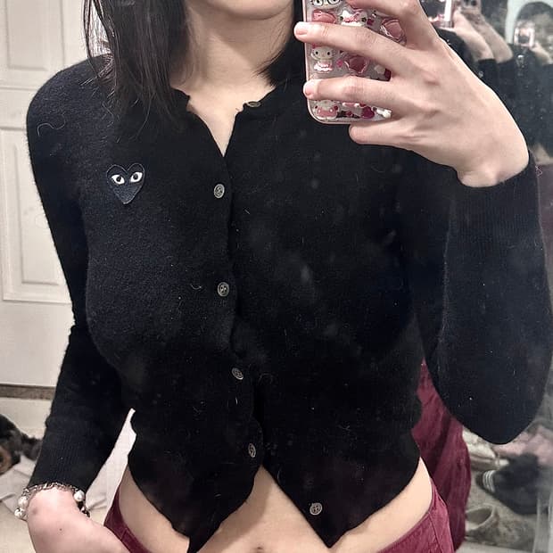 꼼데가르송 가디건