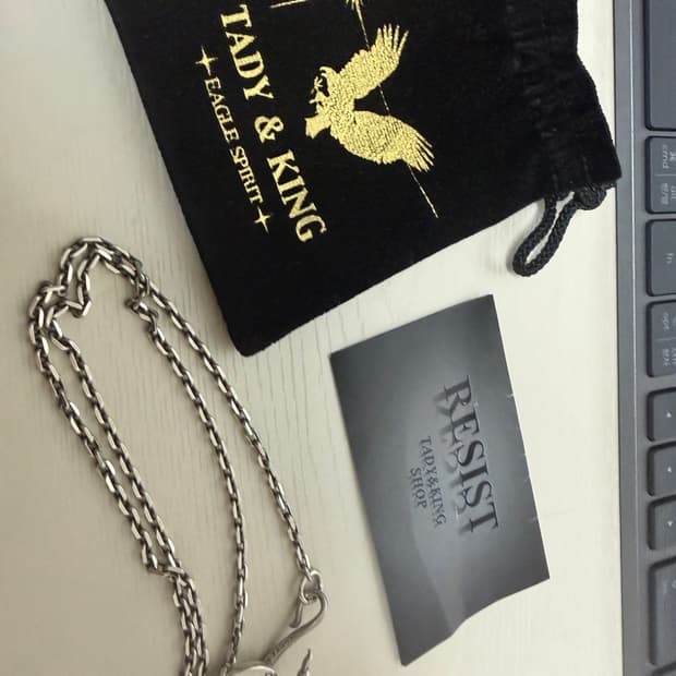 타디킹 18k플라워 체인 50cm